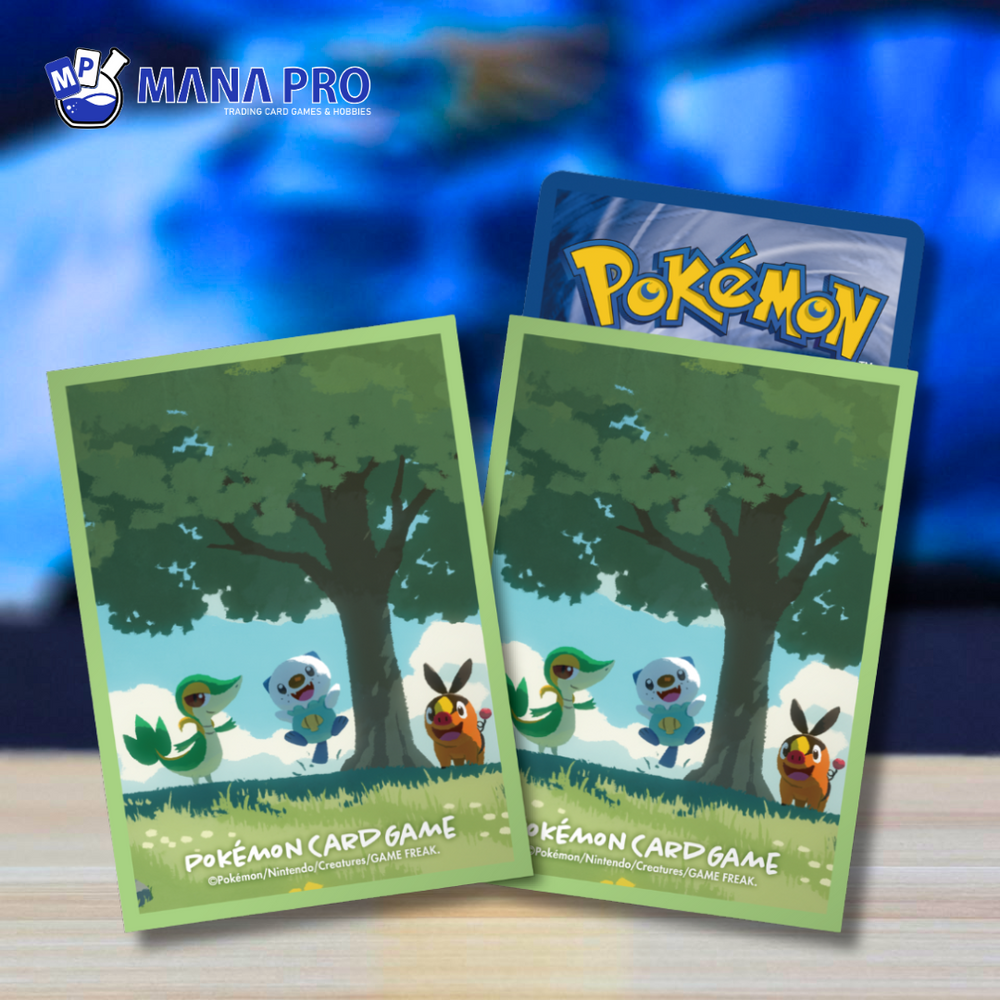 CARD SLEEVES - Snivy Tepig Oshawott Sleeve (64-PACK)