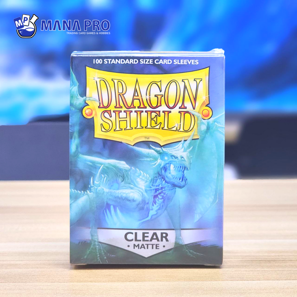 DRAGON SHIELD CLEAR MATTE STANDARD SLEEVE