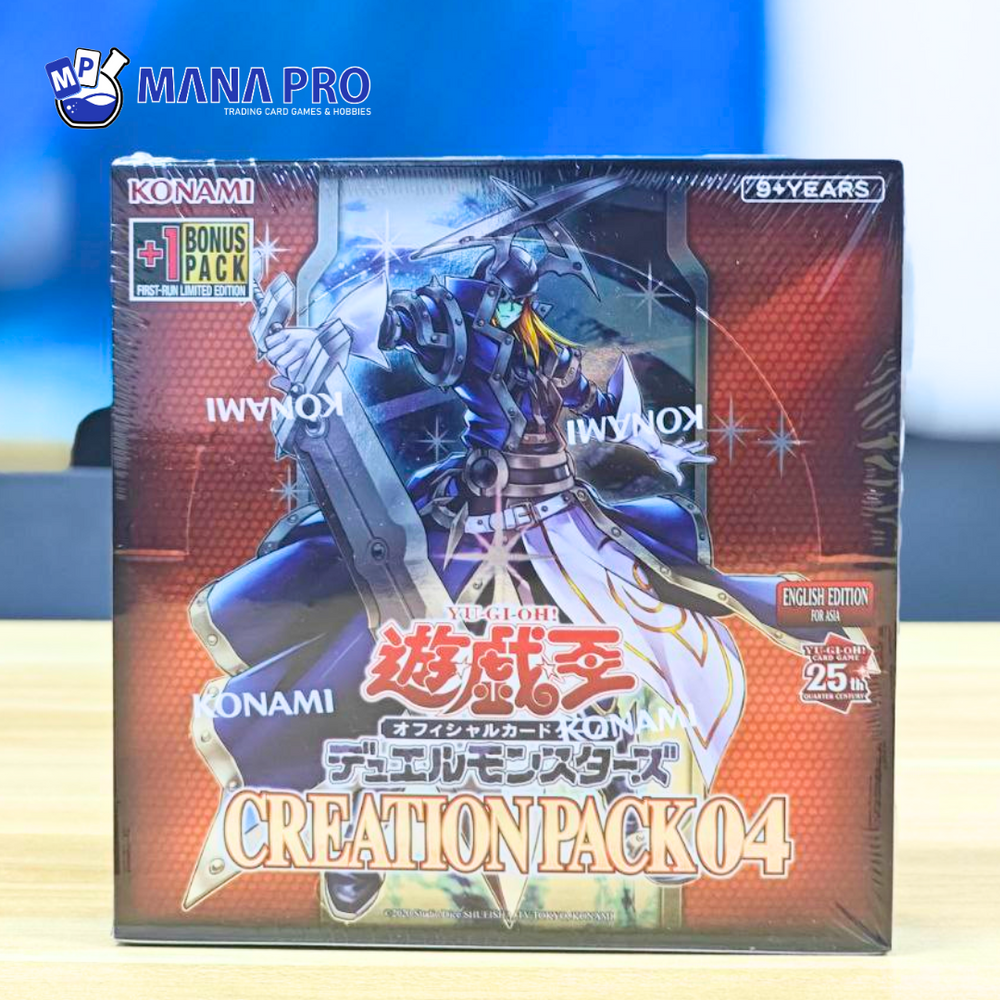 CREATION PACK 04 (CR04) BOOSTER BOX ASIA ENGLISH +1 PACK