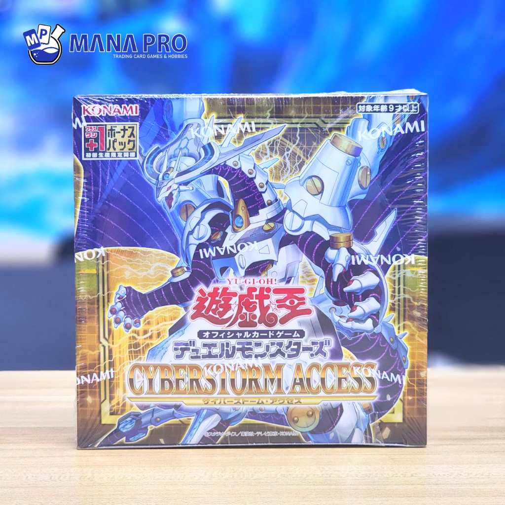 CYBERSTORM ACCESS (CYAC) BOOSTER BOX JAPANESE +1 PACK CYBERSTORM ACCESS (CYAC) BOOSTER BOX JAPANESE +1 PACK