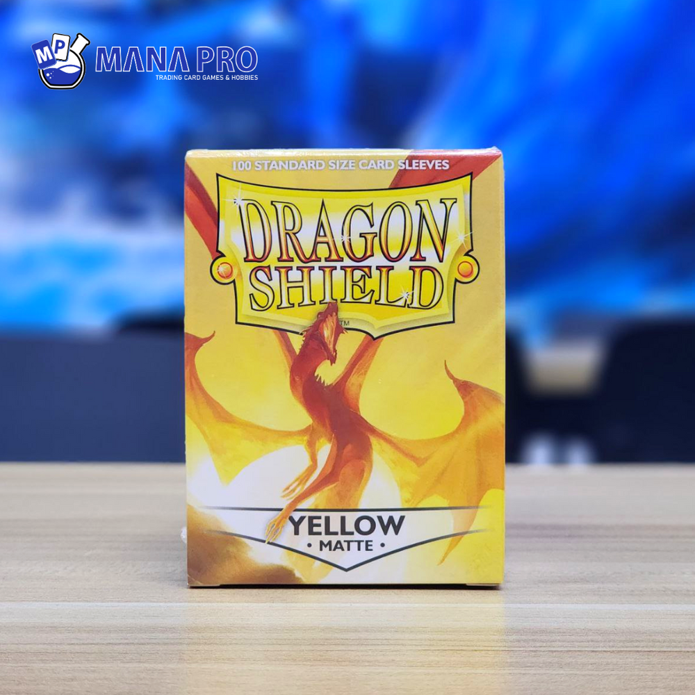 DRAGON SHIELD YELLOW MATTE STANDARD SLEEVE