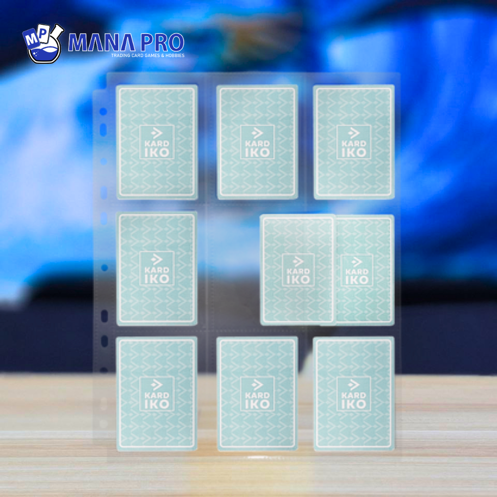 KARDIKO Side-loading Clear 18-Pocket Pages