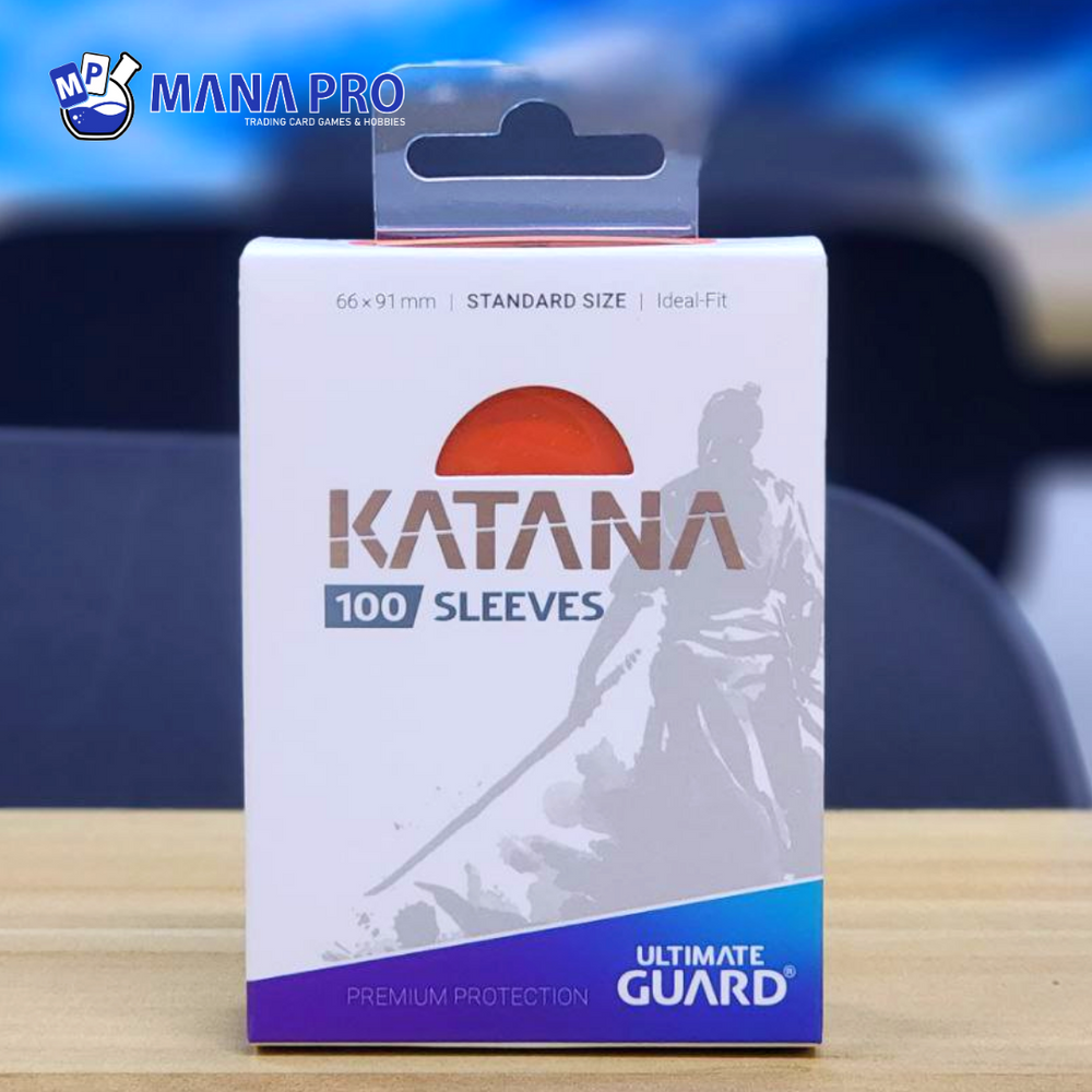 ULTIMATE GUARD KATANA ORANGE SLEEVES STANDARD SIZE