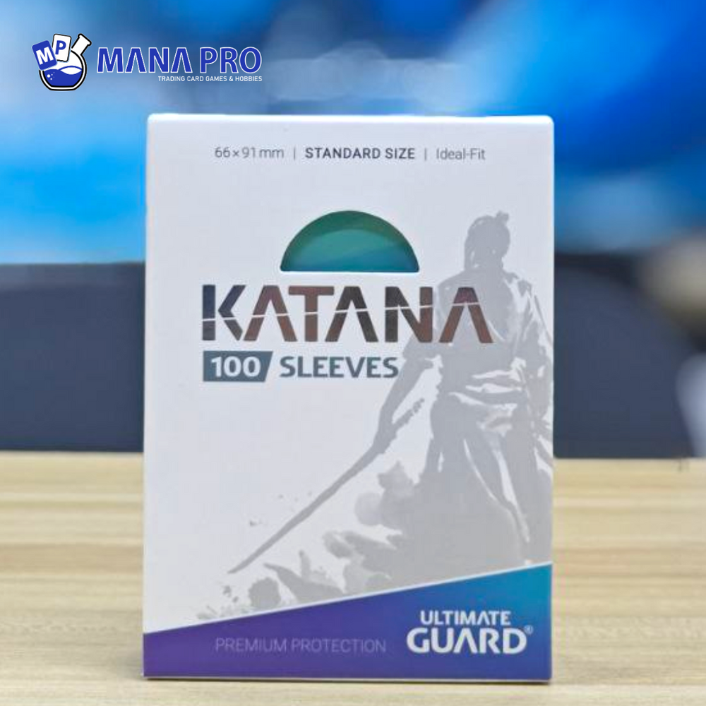ULTIMATE GUARD KATANA TURQUOISE SLEEVES STANDARD SIZE