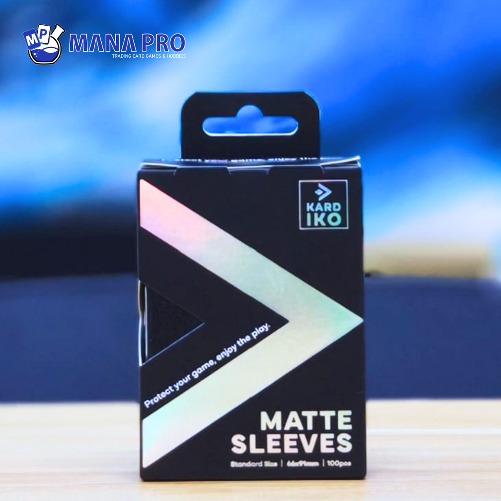 KARDIKO Standard Size Sleeves Matte Black