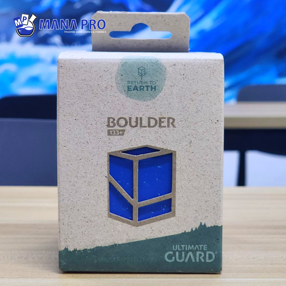 ULTIMATE GUARD BOULDER RETURN TO EARTH BLUE 133+ DECK CASE
