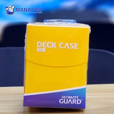 ULTIMATE GUARD YELLOW 100+ DECK CASE