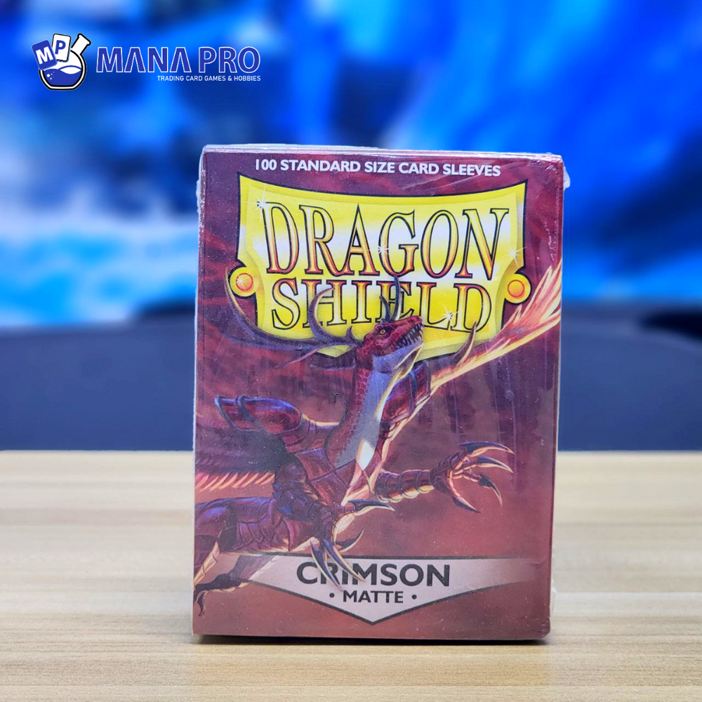 DRAGON SHIELD CRIMSON MATTE STANDARD SLEEVE