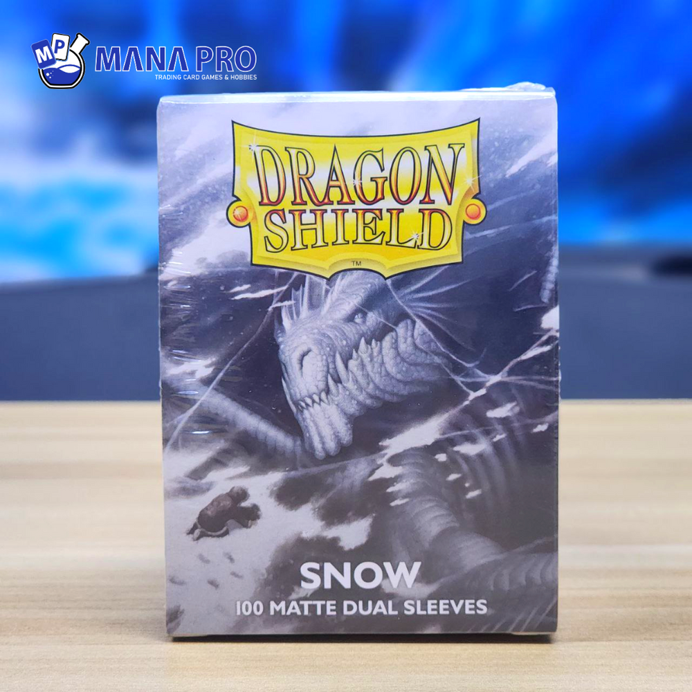 DRAGON SHIELD SNOW DUAL MATTE SLEEVE