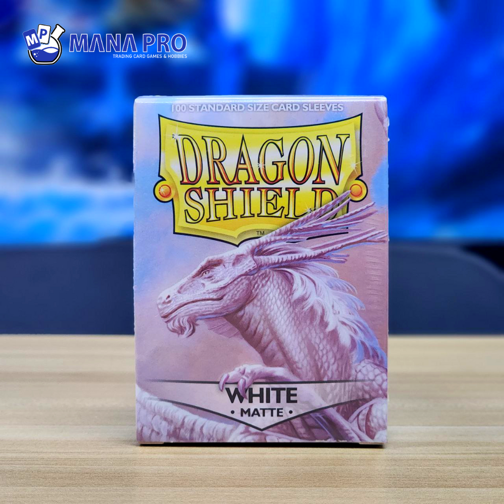 DRAGON SHIELD WHITE MATTE STANDARD SLEEVE