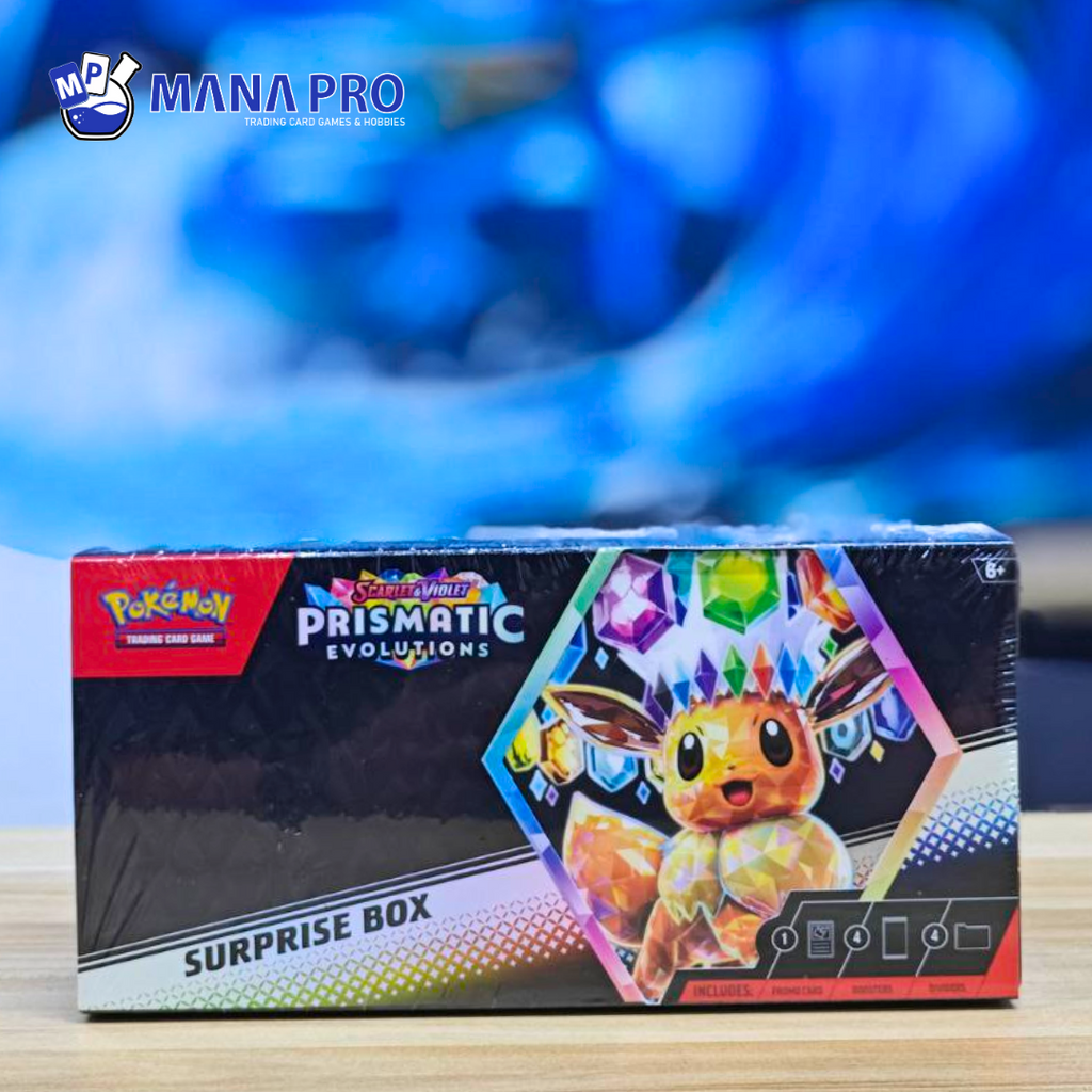 SCARLET & VIOLET: PRISMATIC EVOLUTIONS SURPRISE BOX SCARLET & VIOLET: PRISMATIC EVOLUTIONS SURPRISE BOX