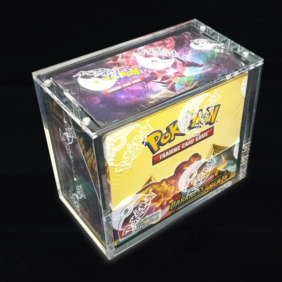 BOCS - POKEMON BOOSTER BOX ACRYLIC DISPLAY BOCS - POKEMON BOOSTER BOX ACRYLIC DISPLAY