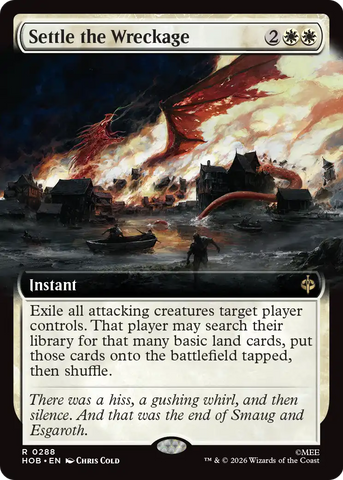 Settle the Wreckage (Extended Art) [The Hobbit]