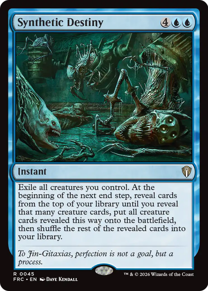Synthetic Destiny [Reality Fracture Commander]