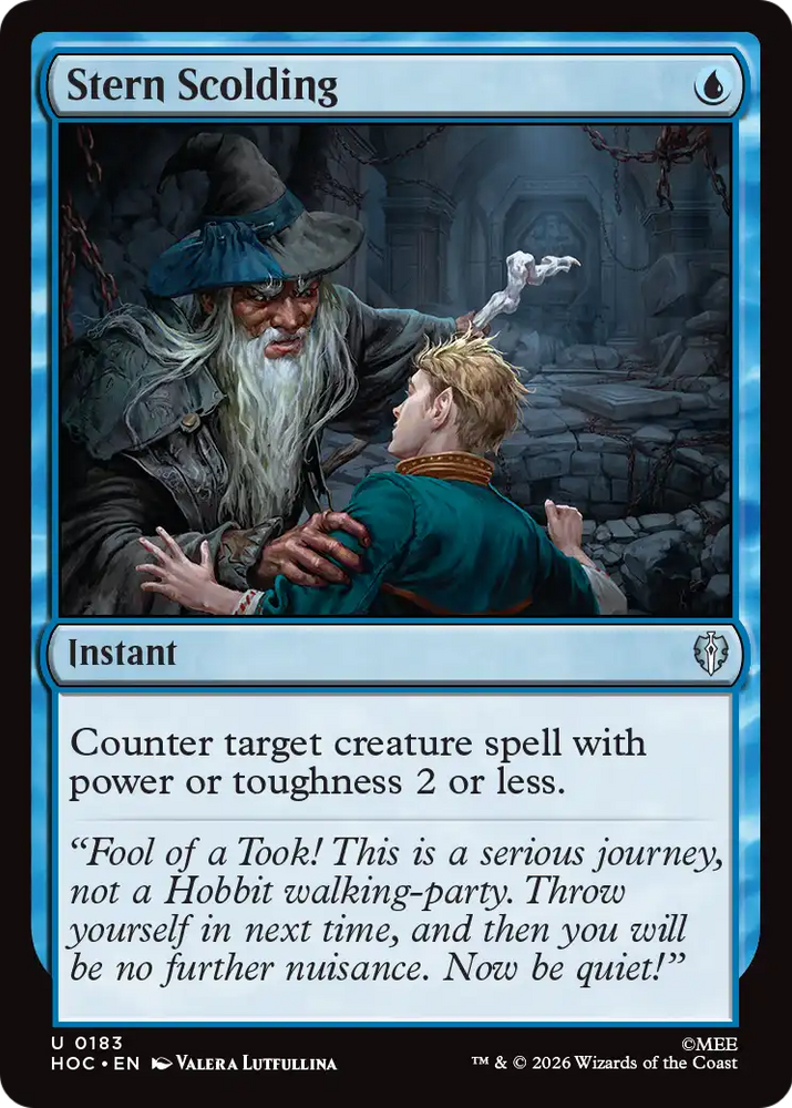 Stern Scolding [The Hobbit: Eternal-Legal]
