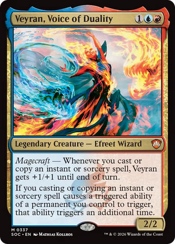 Veyran, Voice of Duality [Secrets of Strixhaven Commander]