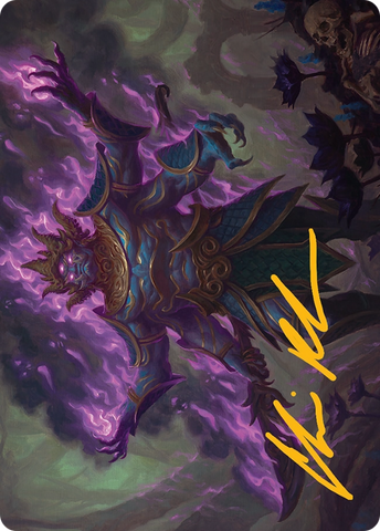 Rot-Curse Rakshasa Art Card (13/54) [Tarkir: Dragonstorm Art Series]