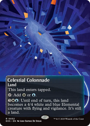 Celestial Colonnade (0052) (Borderless) [Edge of Eternities: Stellar Sights]