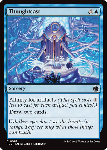 Thoughtcast [Foundations Commander]