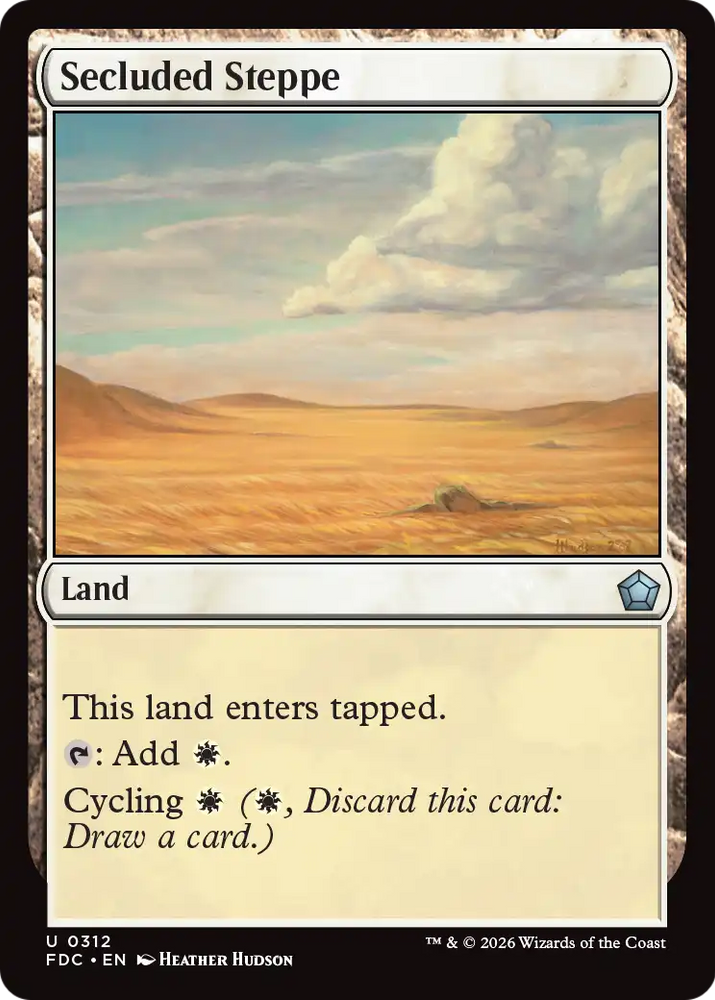 Secluded Steppe [Foundations Commander]