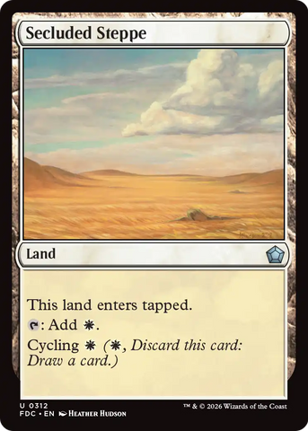 Secluded Steppe [Foundations Commander]