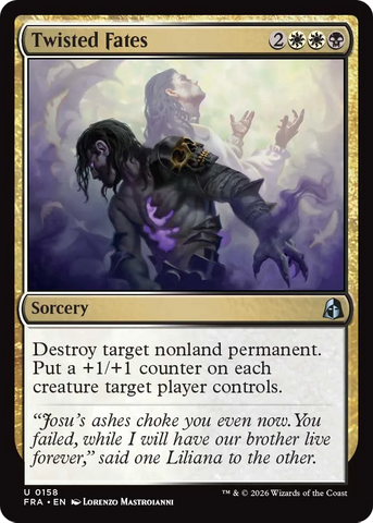 Twisted Fates [Reality Fracture]