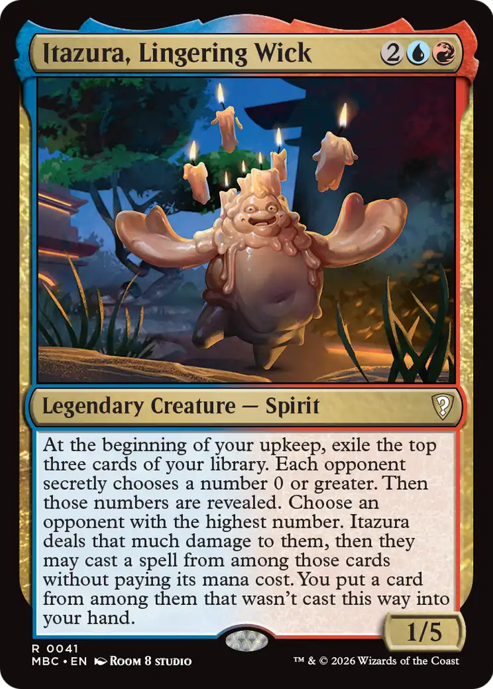 Itazura, Lingering Wick [Mystery Booster: Commander Edition]
