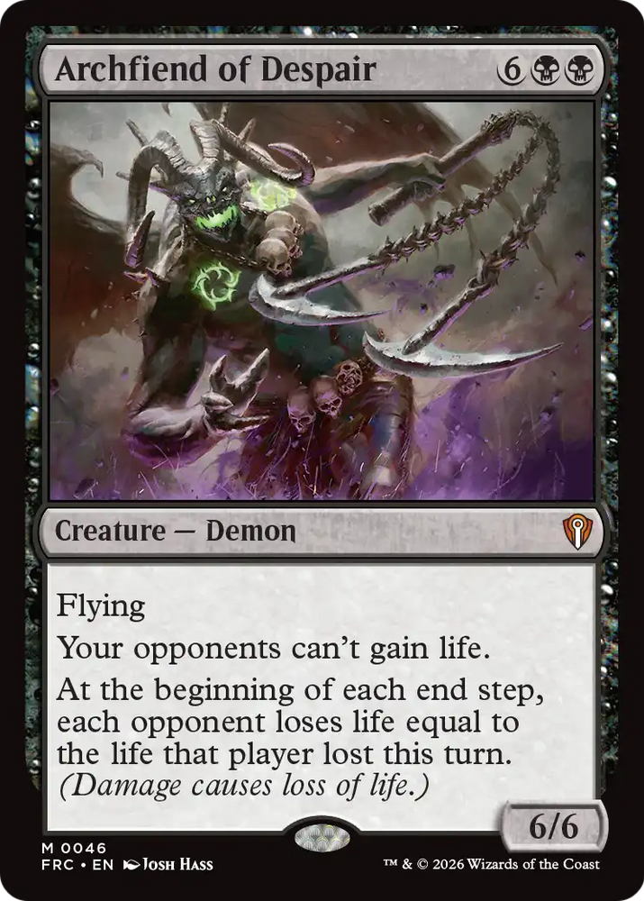 Archfiend of Despair [Reality Fracture Commander]