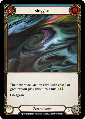 Sloggism (Blue) [WTR223] Unlimited Edition Rainbow Foil