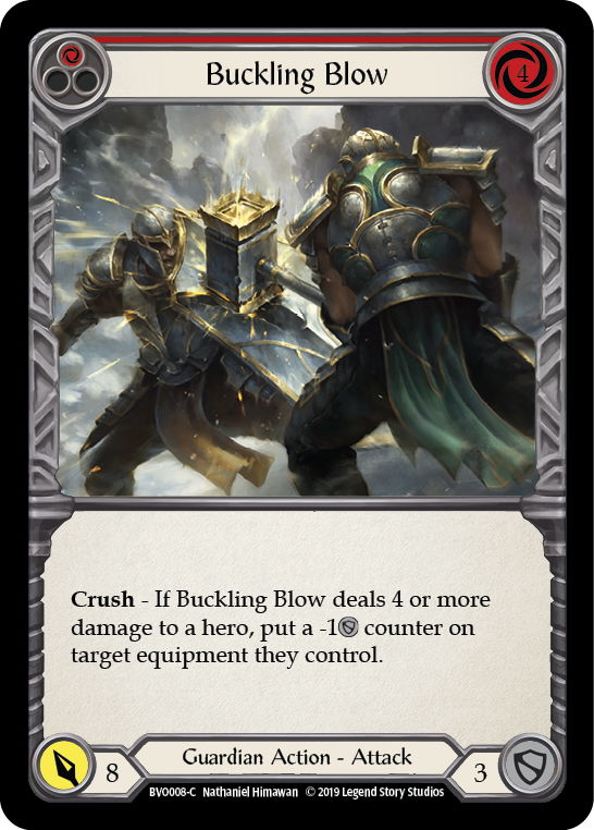 Buckling Blow (Red) [BVO008-C] Normal