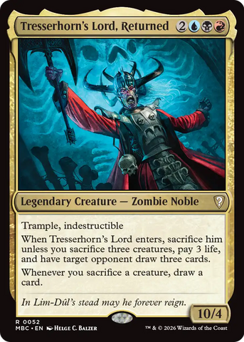 Tresserhorn's Lord, Returned [Mystery Booster: Commander Edition]