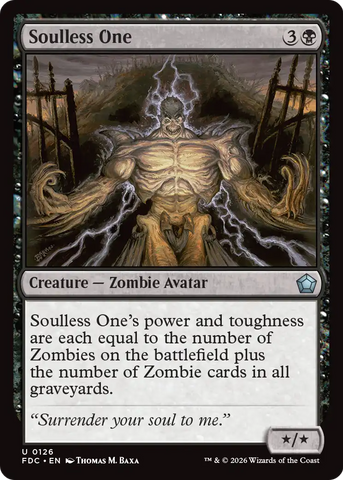 Soulless One [Foundations Commander]