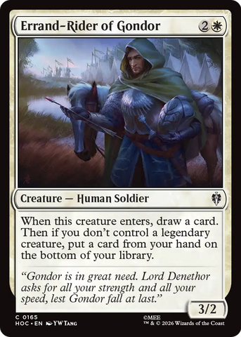 Errand-Rider of Gondor [The Hobbit: Eternal-Legal]