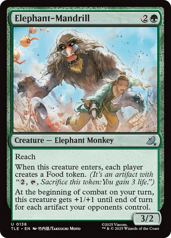 Elephant-Mandrill [Avatar: The Last Airbender: Eternal-Legal]