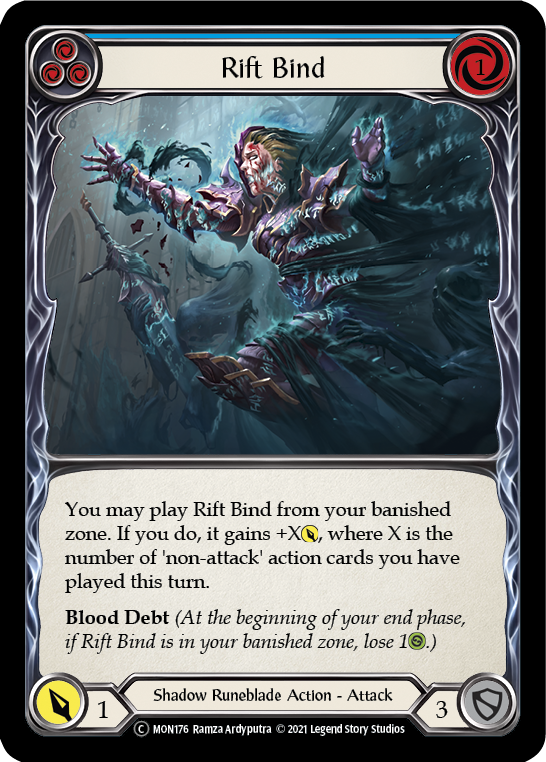 Rift Bind (Blue) [U-MON176] Unlimited Edition Normal