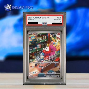 2023 POKEMON JAPANESE SV1a-TRIPLET BEAT 078/073 FUECOCO ART RARE PSA 10