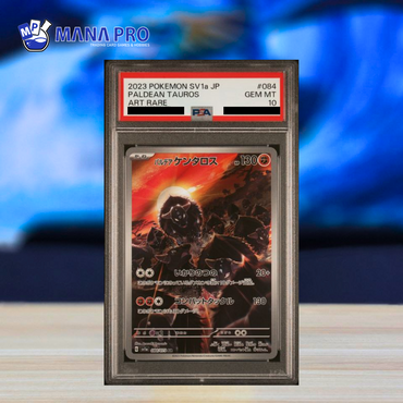 (PSA 10) 2023 POKEMON JAPANESE SV1a-TRIPLET BEAT #084 PALDEAN TAUROS ART RARE
