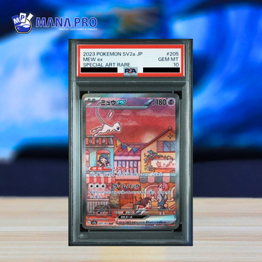 (PSA 10) 2023 POKEMON JAPANESE SV2a-POKEMON 151 #205 MEW ex SPECIAL ART RARE