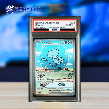 (PSA 10) 2024 POKEMON PAF EN-PALDEAN FATES #232 MEW ex SPECIAL ILLUSTRATION RARE