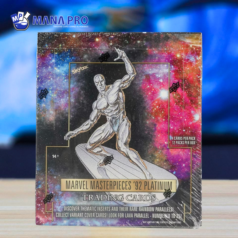 2024 Upper Deck Marvel Masterpieces '92 Platinum Hobby Box