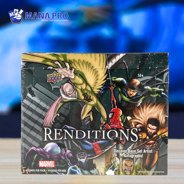 2024 Upper Deck Marvel Renditions Spider-Man Hobby Box