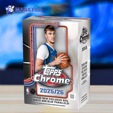 2025-26 Topps Basketball Chrome NBA Value Box