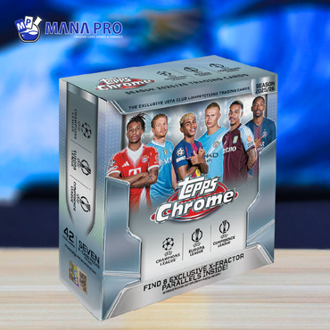 2025-26 Topps Chrome UEFA Club Competitions (UCC) Soccer Mega Box