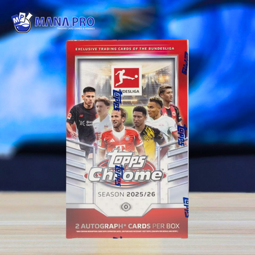 2025-26 Topps Soccer Chrome Bundesliga Hobby Box