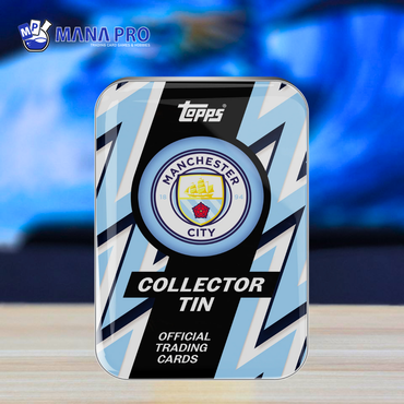 2025-26 Topps Soccer Manchester City Collector Tin