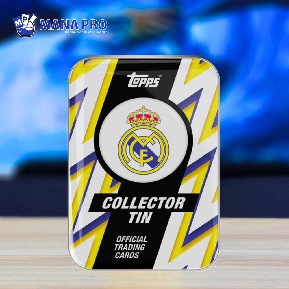 2025-26 Topps Soccer Real Madrid Collector Tin