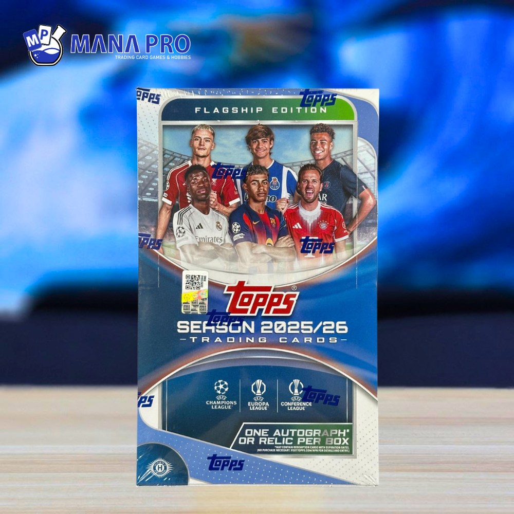 2025-26 Topps Soccer UEFA Club Competitions (UCC) Flagship Hobby Box