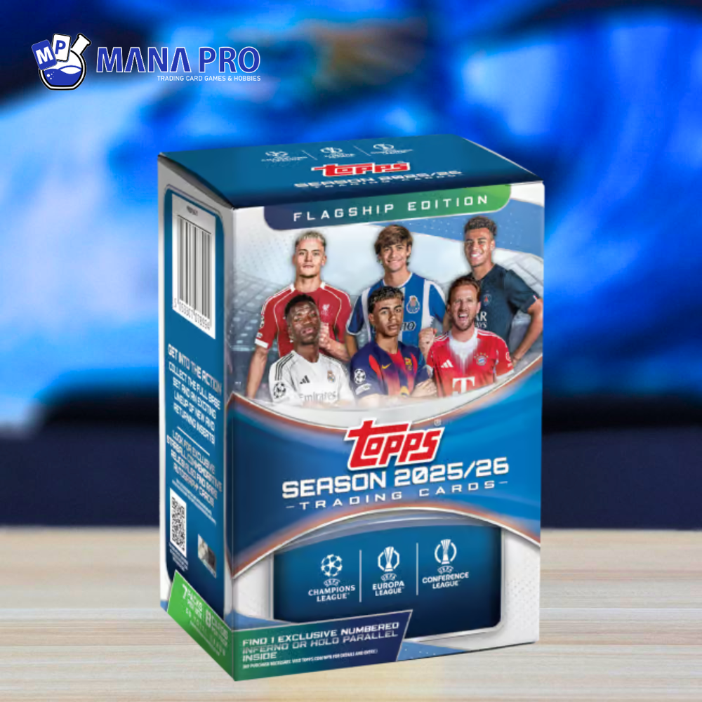 2025-26 Topps Soccer UEFA Club Competitions (UCC) Flagship Value Box
