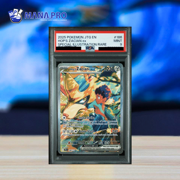 (PSA 9) 2025 POKEMON JTG EN-JOURNEY TOGETHER #186 HOP'S ZACIAN ex SPECIAL ILLUSTRATION RARE