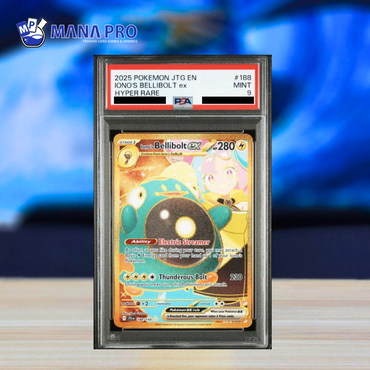 (PSA 9) 2025 POKEMON JTG EN-JOURNEY TOGETHER #188 IONO'S BELLIBOLT ex HYPER RARE